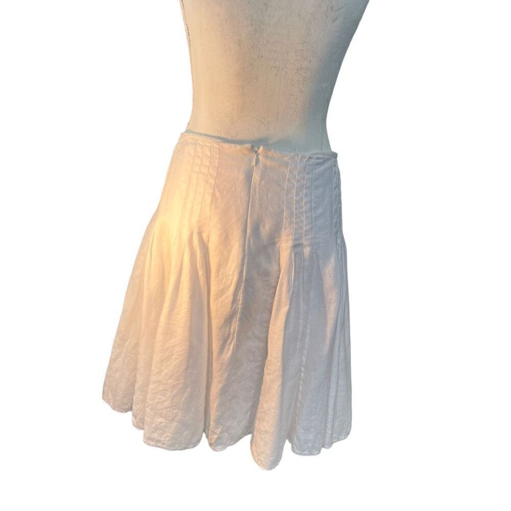 Loft line fully lined linen skirt